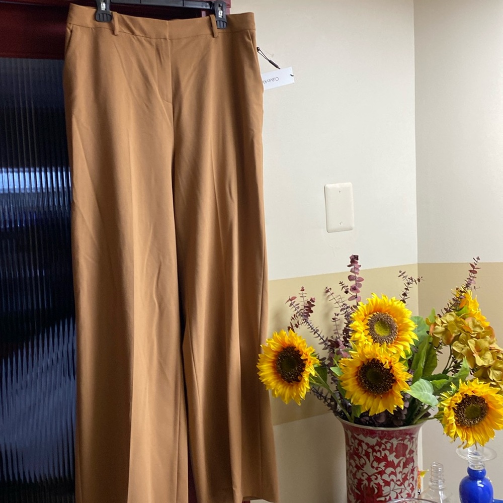 Calvin Klein Wide Leg Pants New With Tags See Measurements